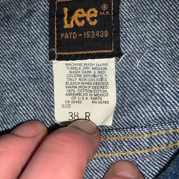 1970’s vtg Lee Denim jacket - Picture 5 of 6
